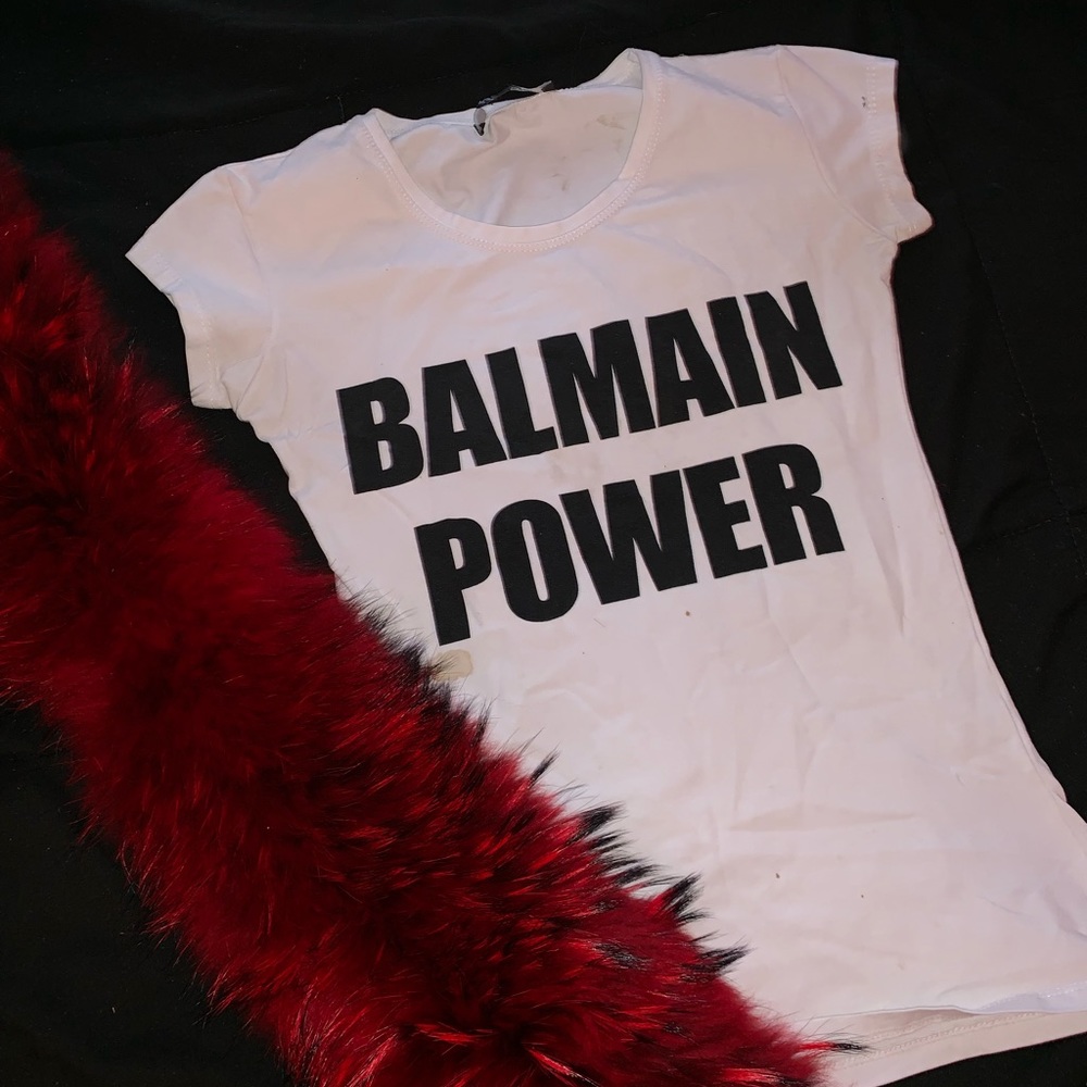 Balmain tee!
